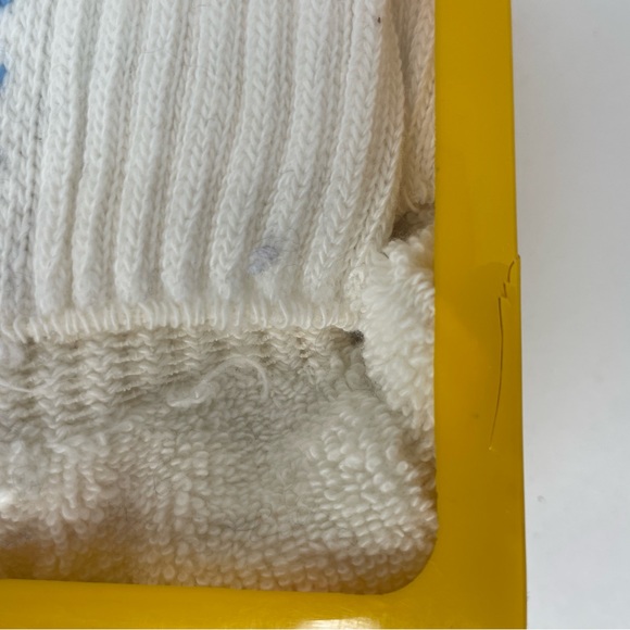 3 Pairs NOS Vintage 70's SPALDING Cuffed Anklet Socks Sz. 9 - 11 In Box - Picture 5 of 11